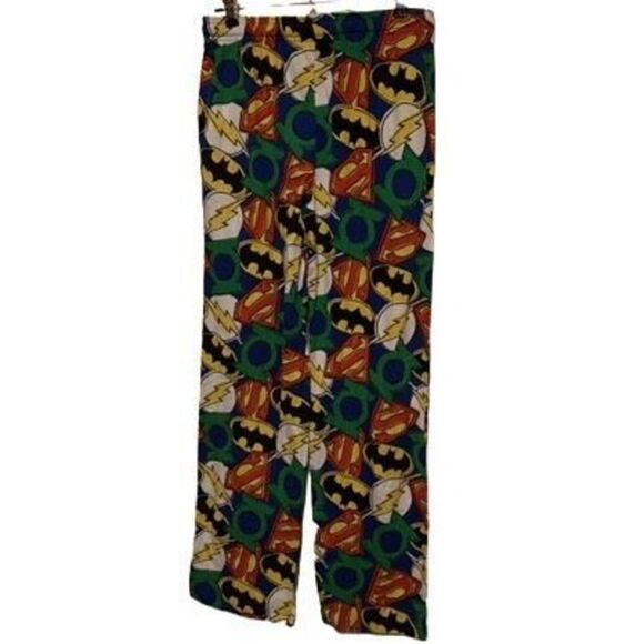 Justice League Size Small Lounge Pajama Pants - Picture 4 of 4